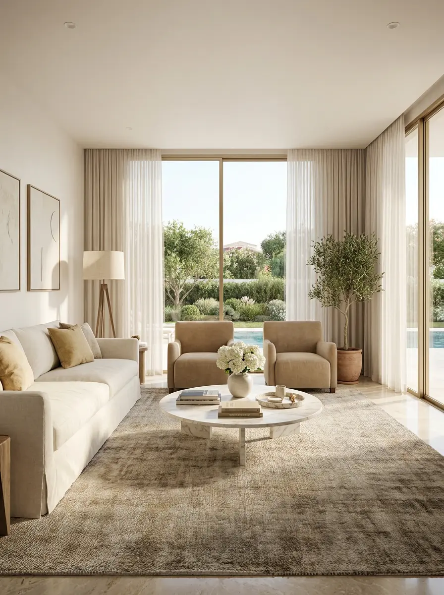 AI Interior Design - furnishing concept