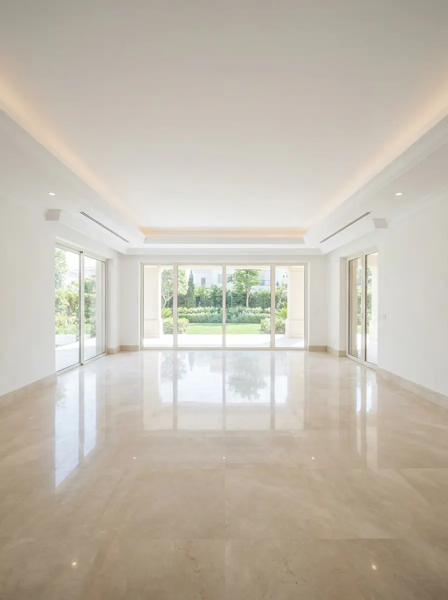 Villa interior with its architecture preserved by ProBroker AI