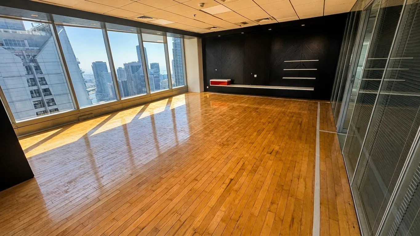 Empty listing photo before AI Editor enhancement
