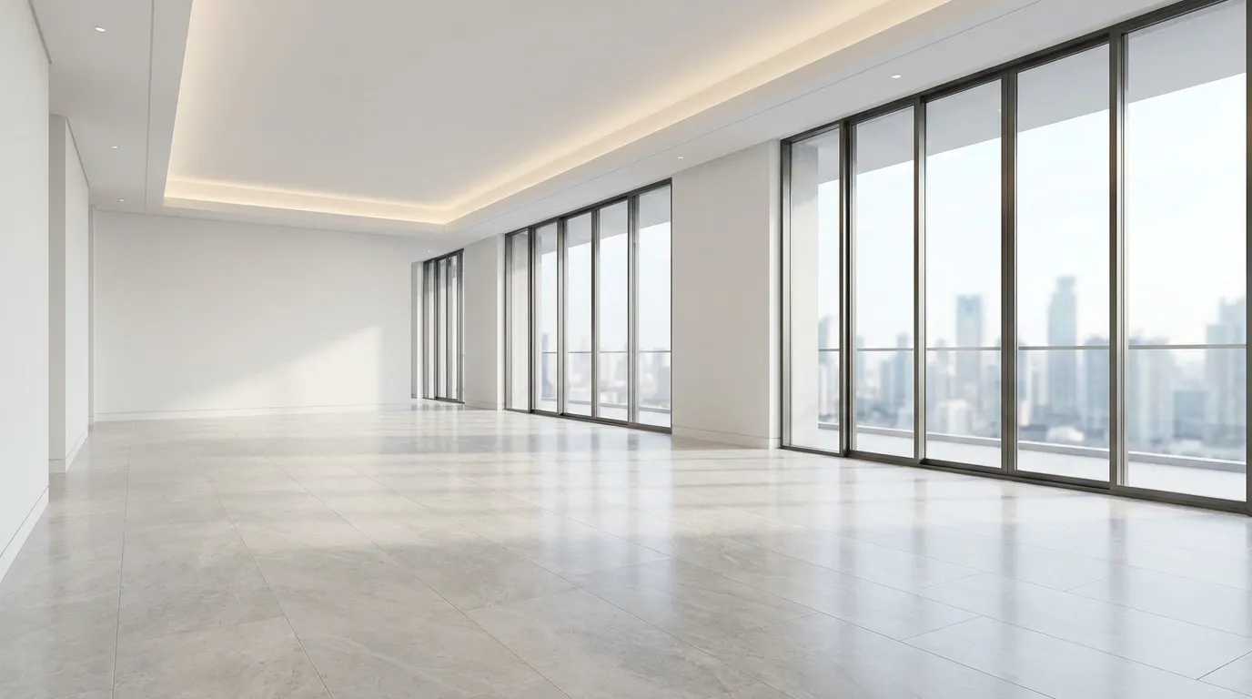 Room before interior design concept is applied